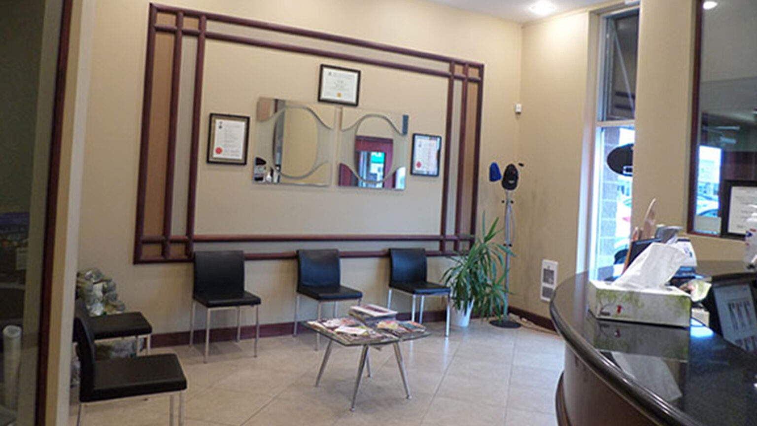 Our Dental Clinic Sitting Area